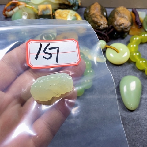 合金蛇纹石玉手链