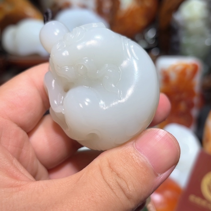 和田玉把件未镶嵌