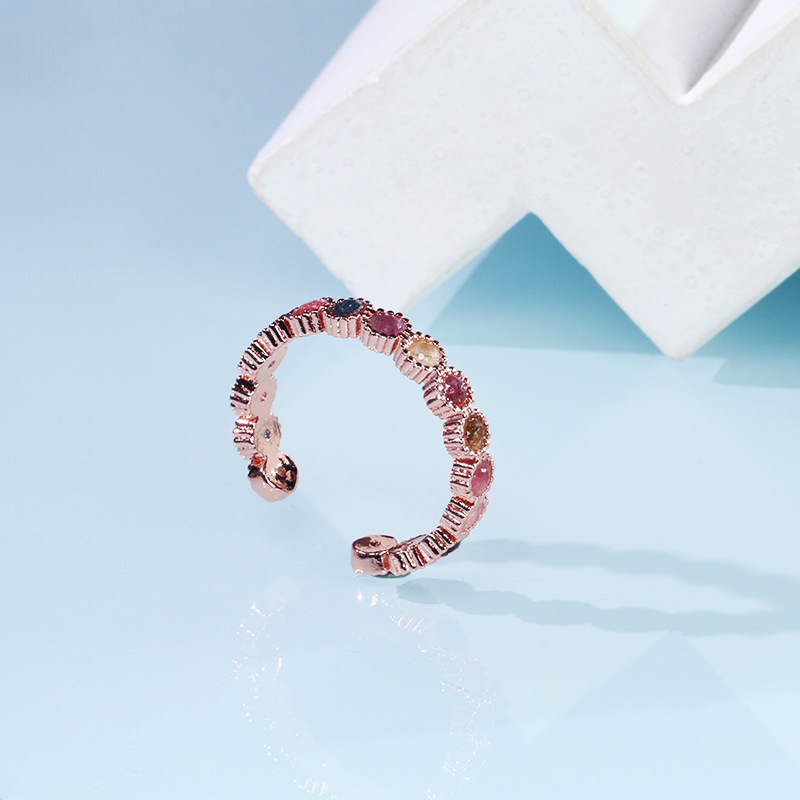 碧玺戒指-多样性发其一