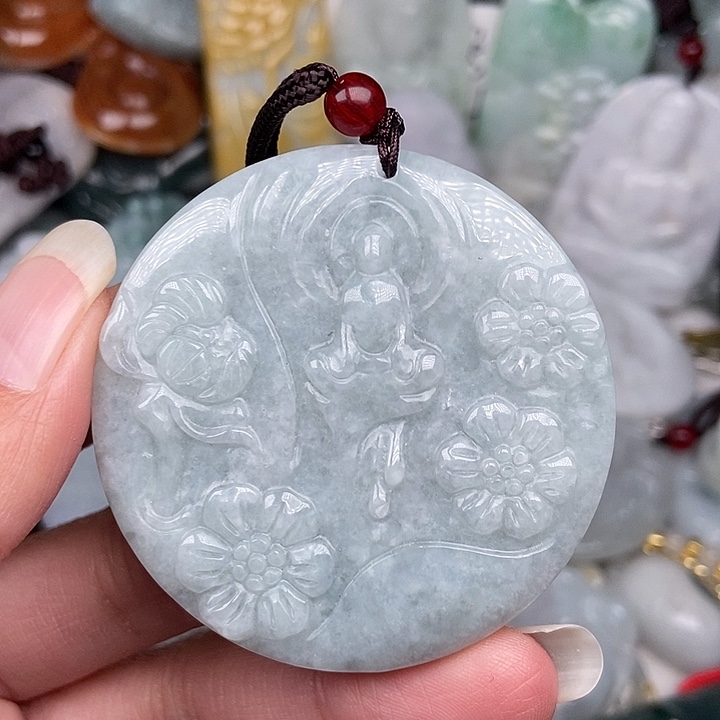 颈饰未镶嵌翡翠翡翠