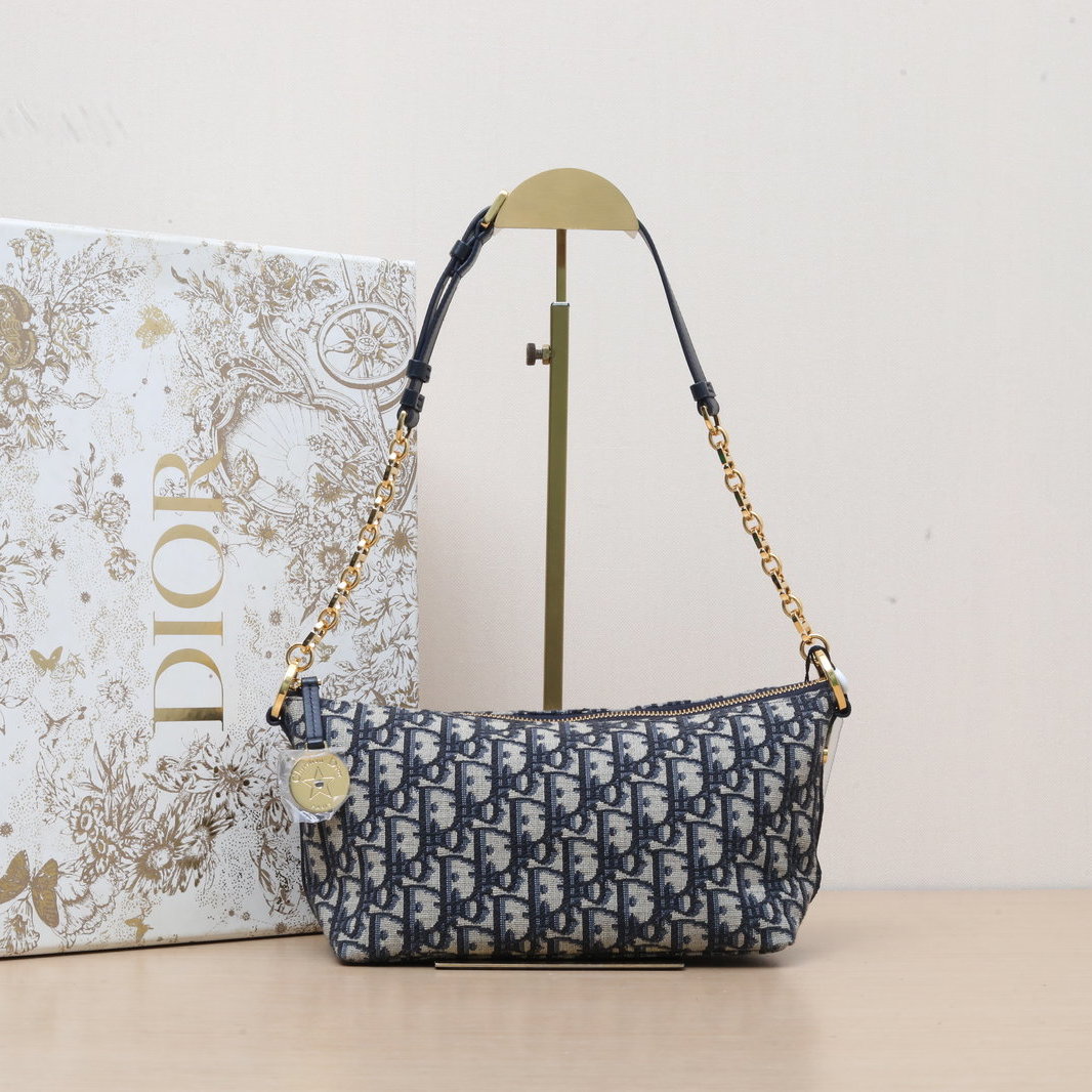 95新 DIOR/迪奥 【娇】Dior star hobo 新款链条 502343