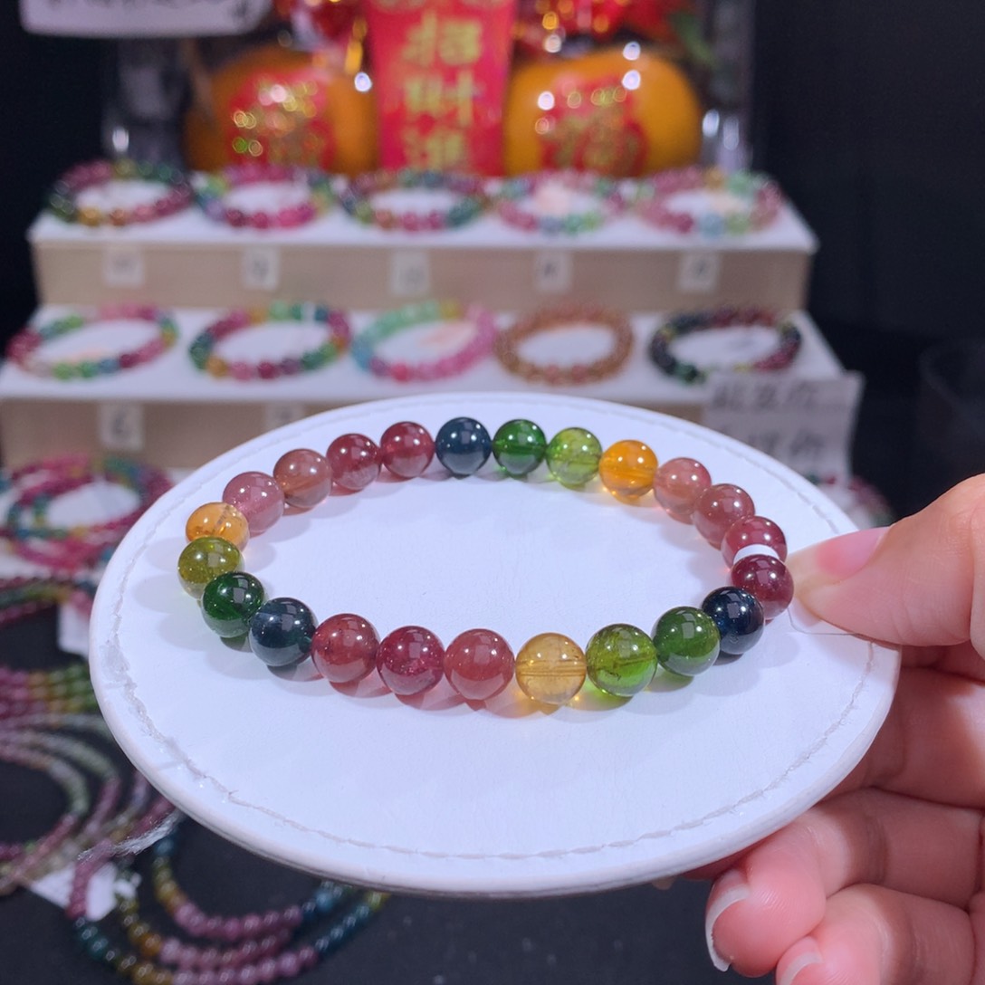 碧玺手链未镶嵌碧玺