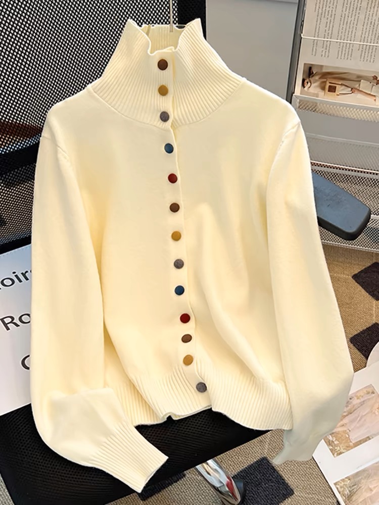 2025新款早秋冬时尚慵懒显瘦毛衣针织衫