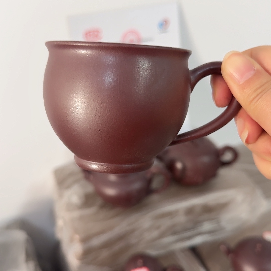 紫砂茶壶黄龙山原矿龙血砂