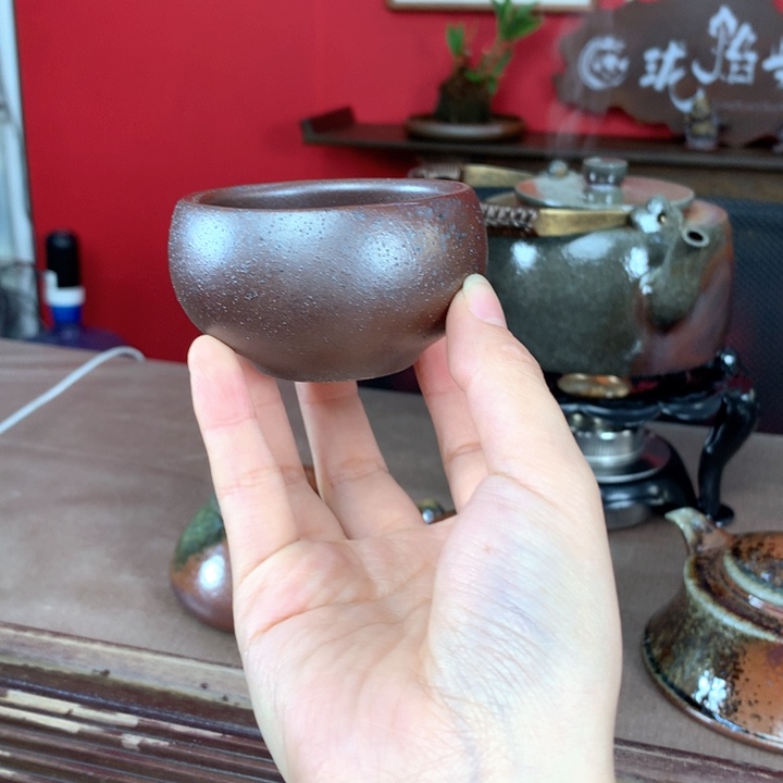 紫砂柴烧纯自然柴烧