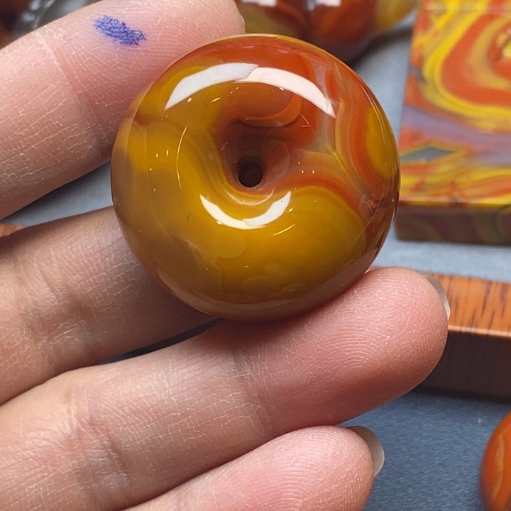 玛瑙/玉髓挂件未镶嵌用****3