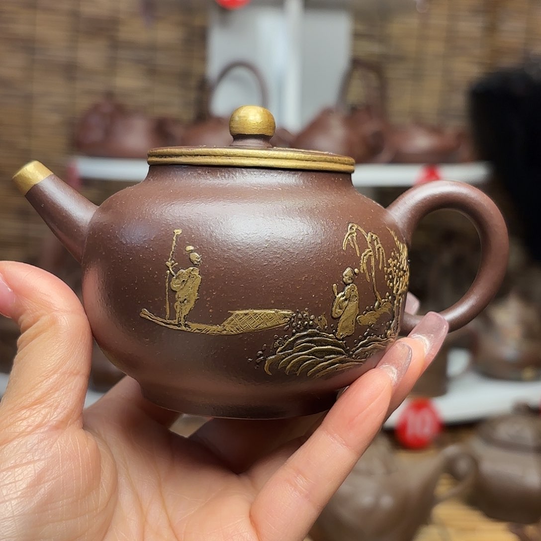 紫砂茶壶苍*紫砂老壶