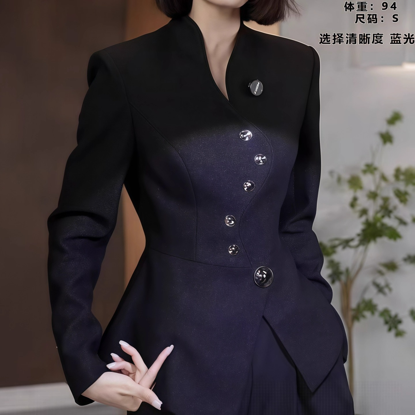 慧老板 小香风气质名媛风西装套装高级感女神范19010