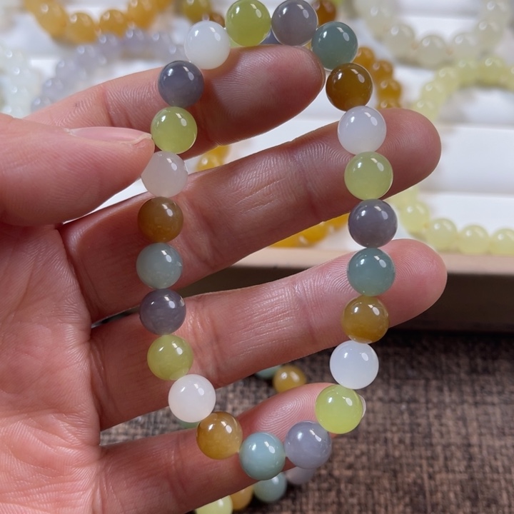 和田玉未镶嵌手串