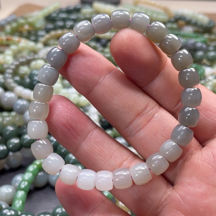 和田玉手链未镶嵌