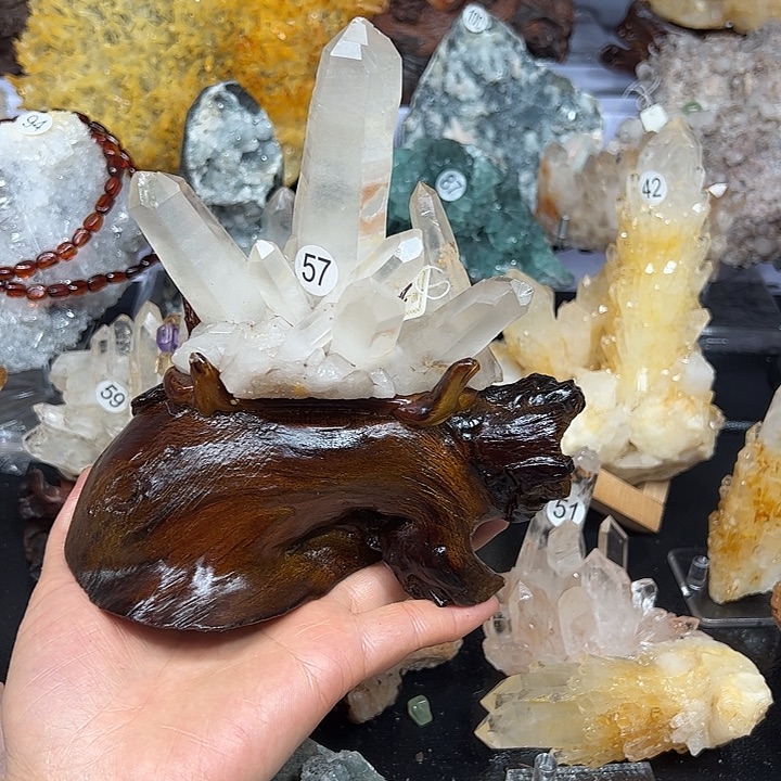 珠宝半成品水晶未镶嵌