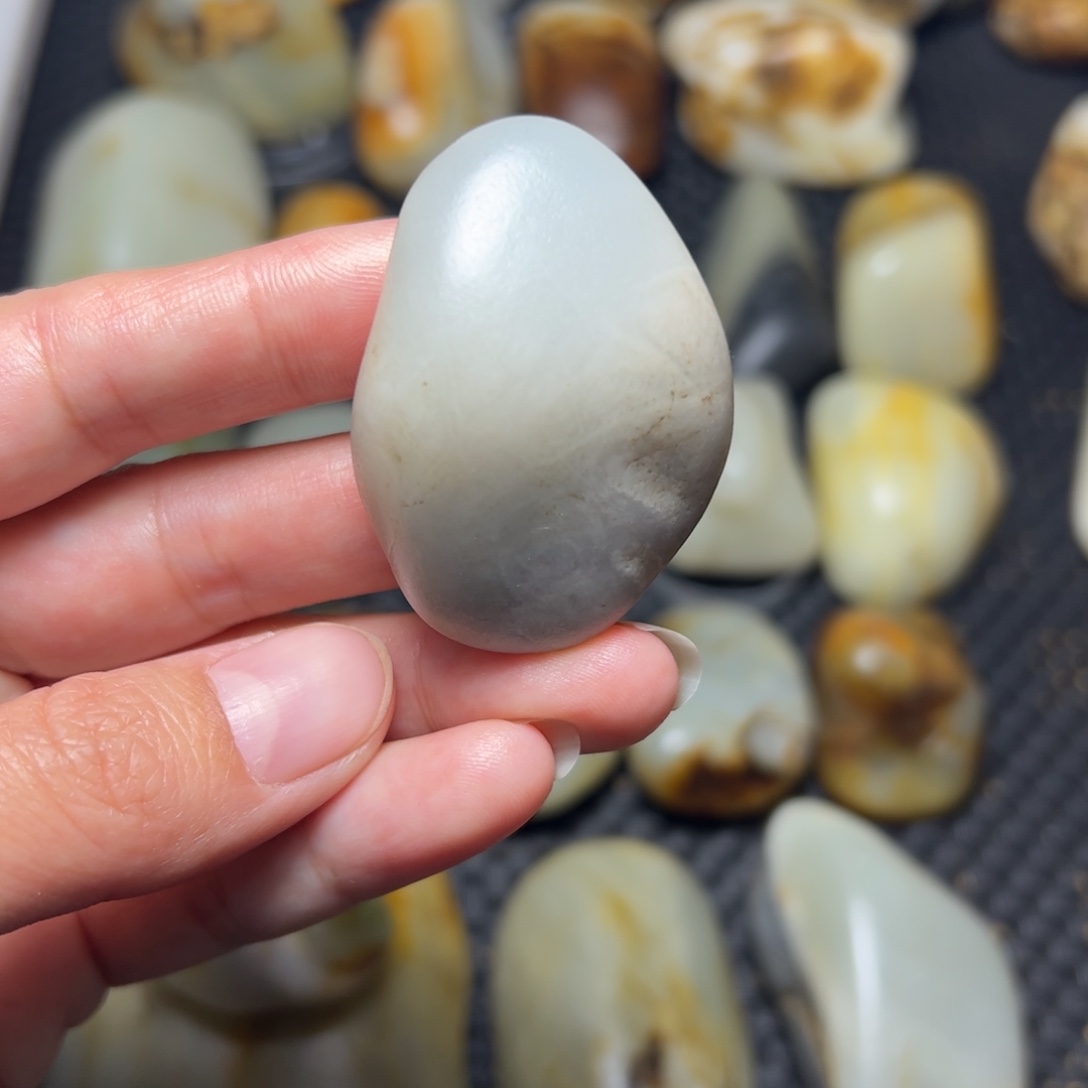 和田玉未镶嵌挂件14