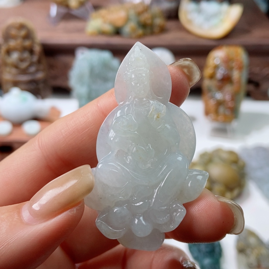 定制翡翠未镶嵌翡翠a货