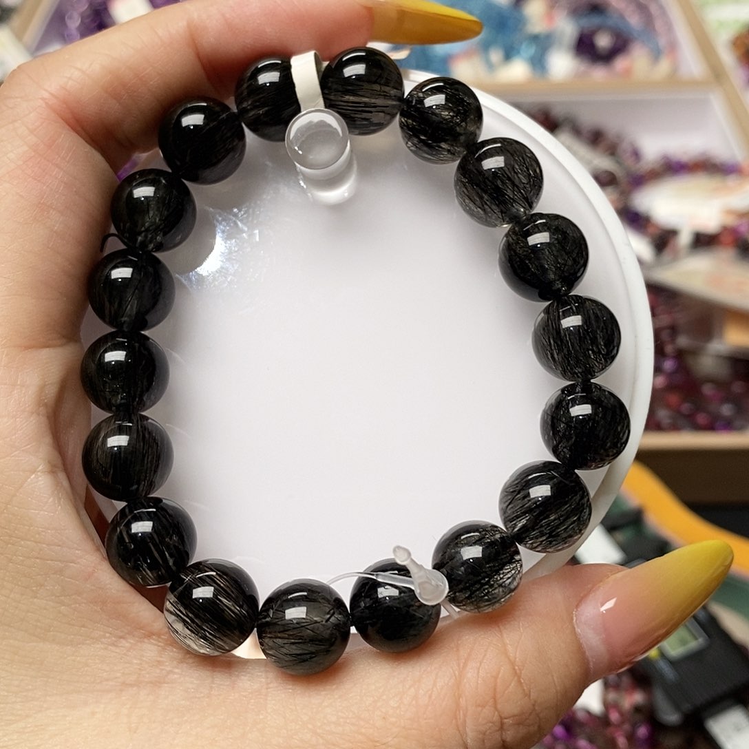 未镶嵌手链水晶j555黑发金11+