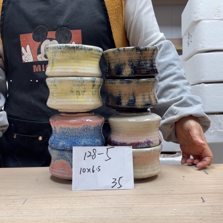 粗陶多肉花盆微瑕5