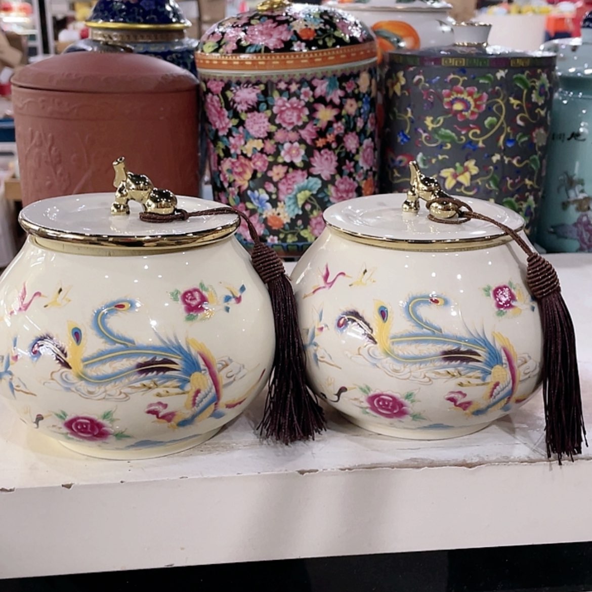 【闪购商品】罐陶瓷茶叶罐密封罐