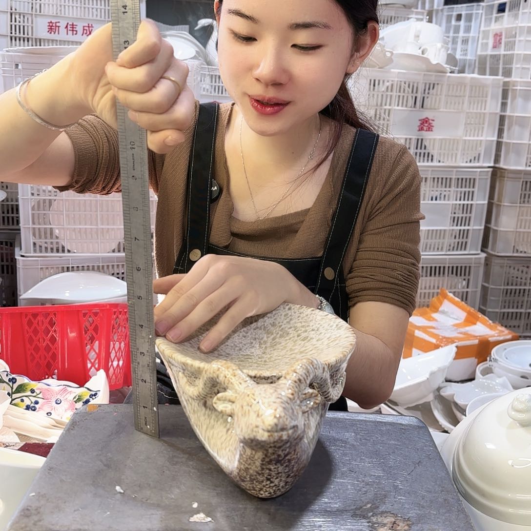 盘微瑕产品……羊盘小号一个