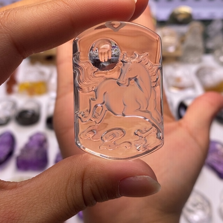 *****颈饰水晶未镶嵌定制