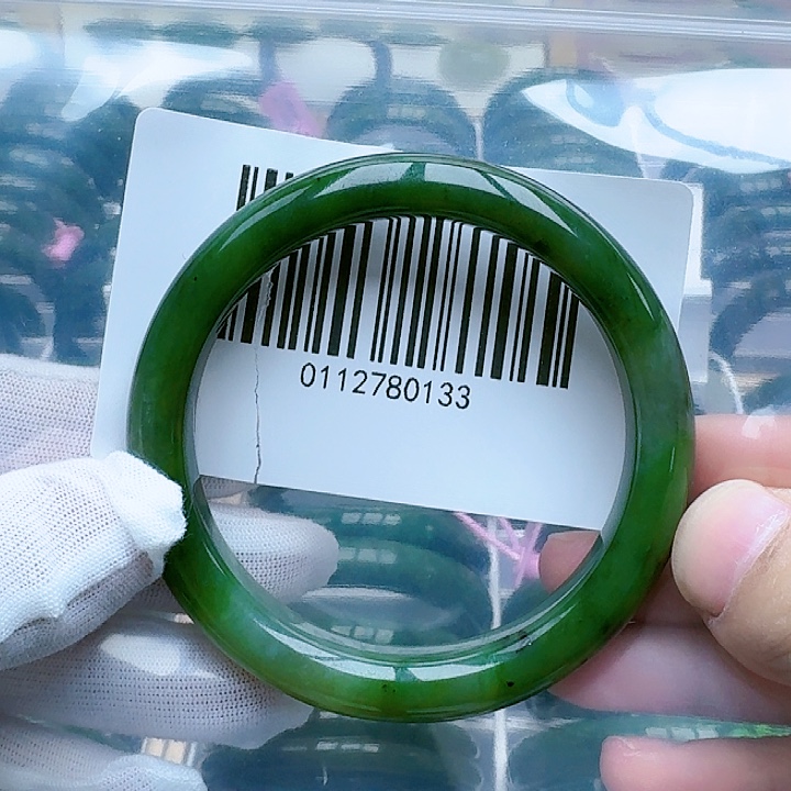 和田玉（碧玉）未镶嵌手镯59