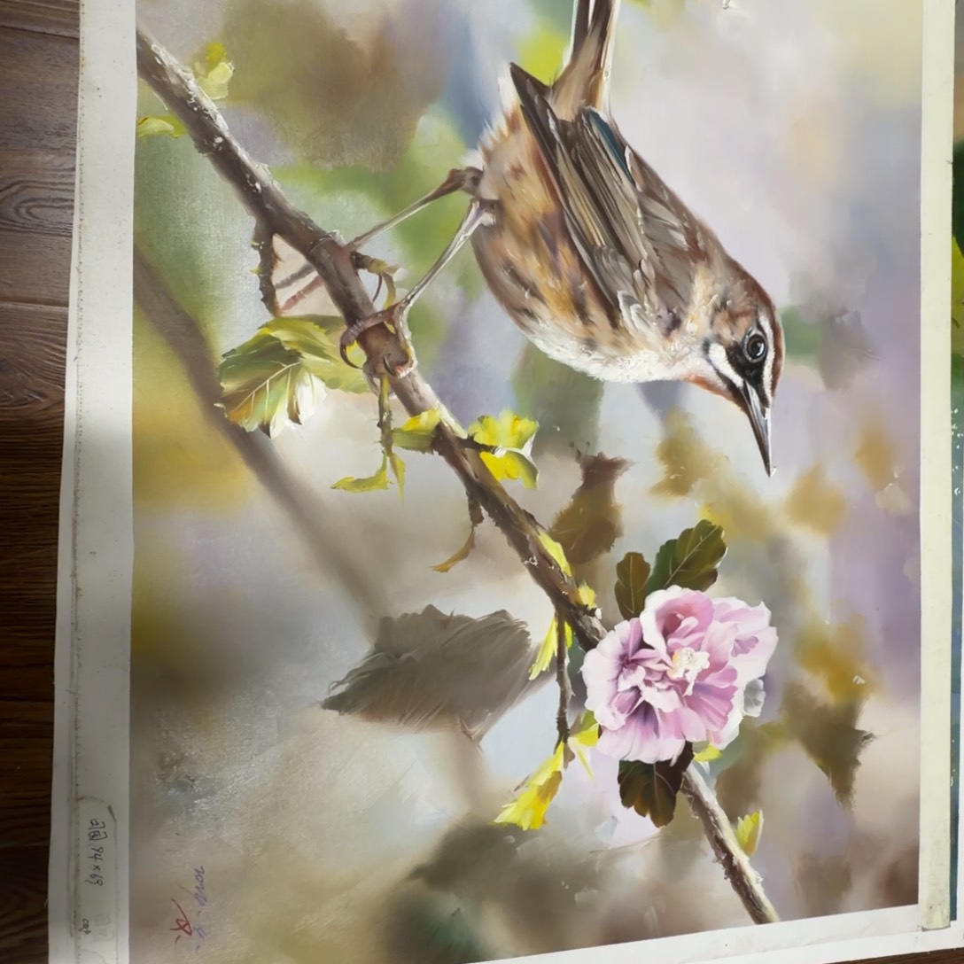 油画加油加油努力加油努力加油