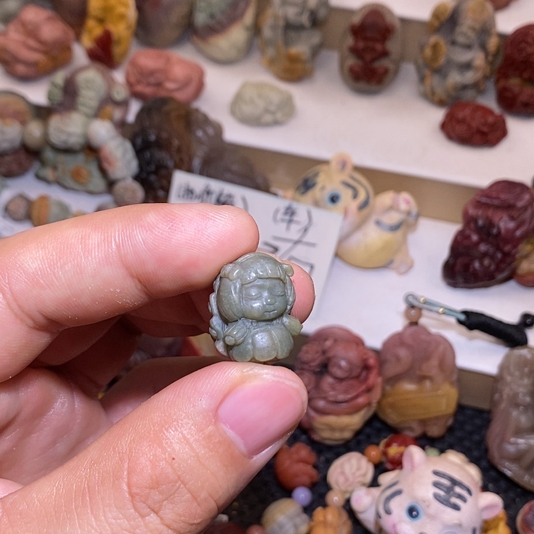 石英质玉（阿拉善玉）未镶嵌手链