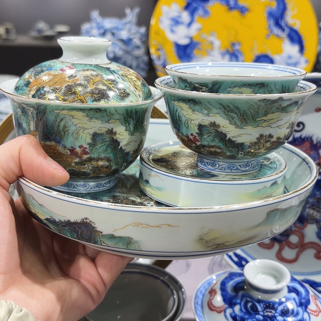 瓷片景德镇瓷器艺术