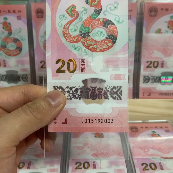 塑料小蛇钞号码015192003