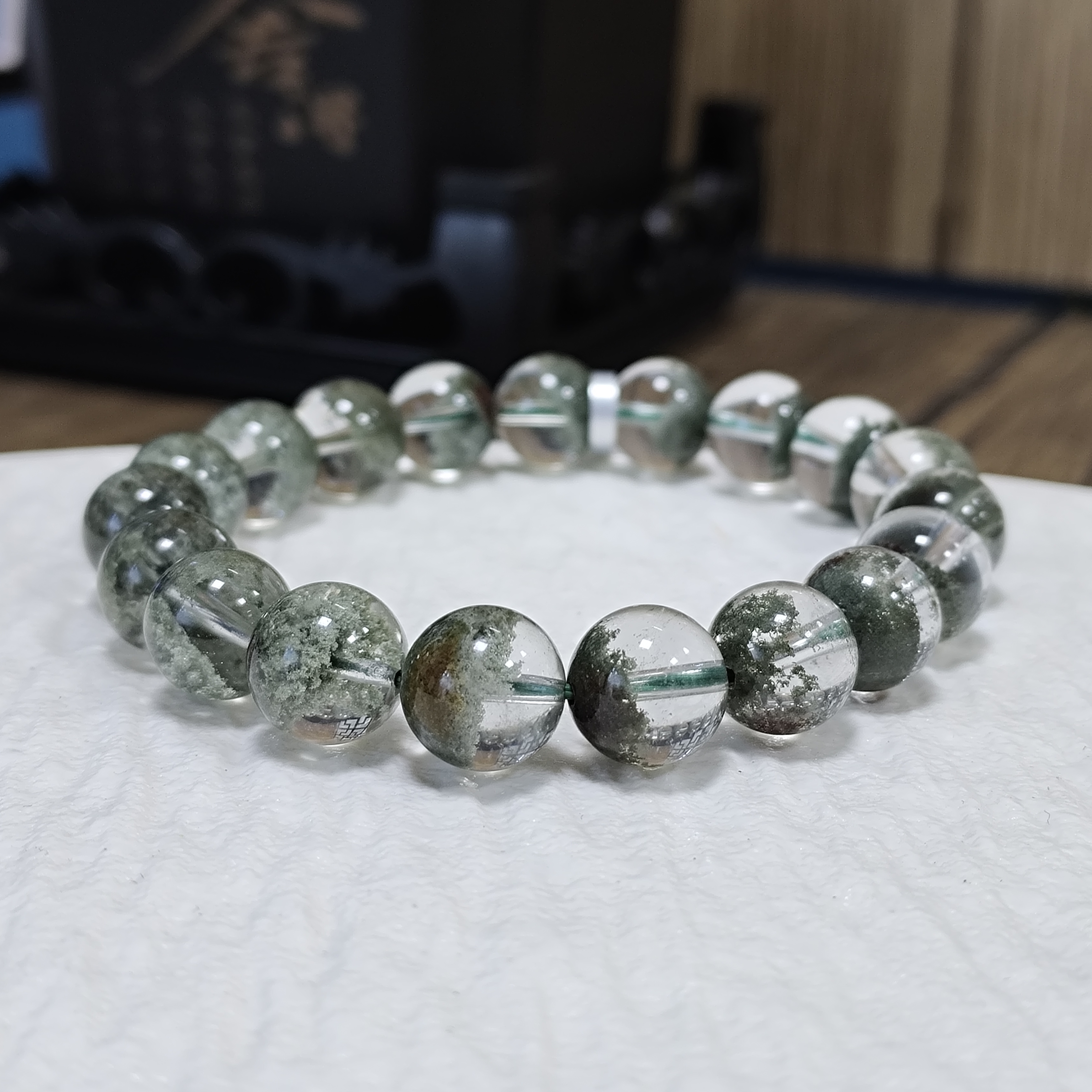 【书记甄选】绿幽灵单圈手链 多样发一件 约10mm  1744BB