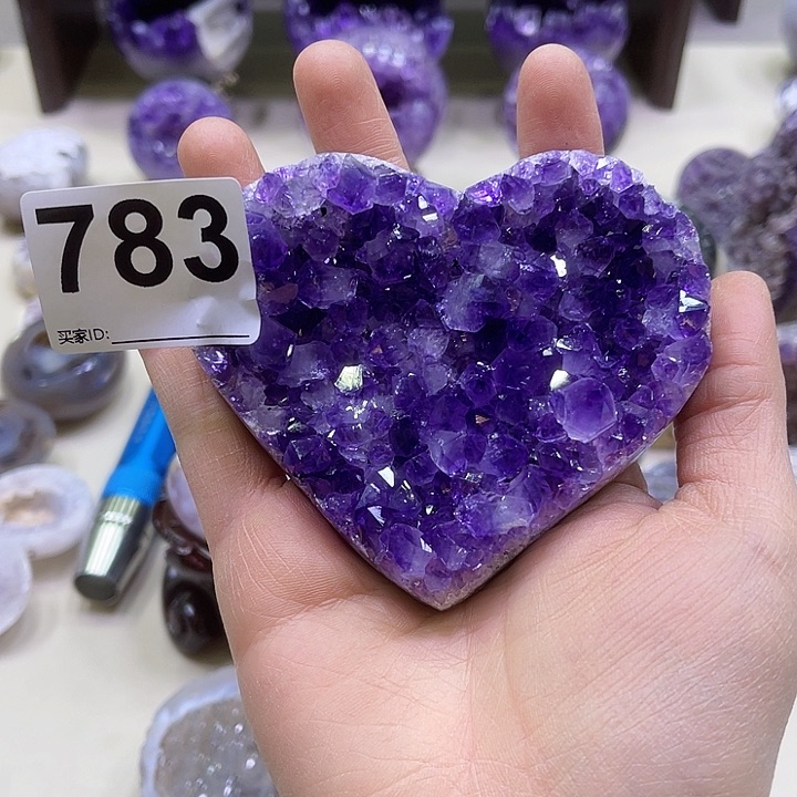 紫晶摆件未镶嵌摆件783