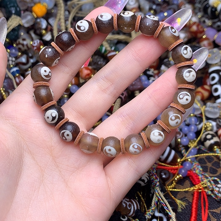 玛瑙/玉髓未镶嵌发一条