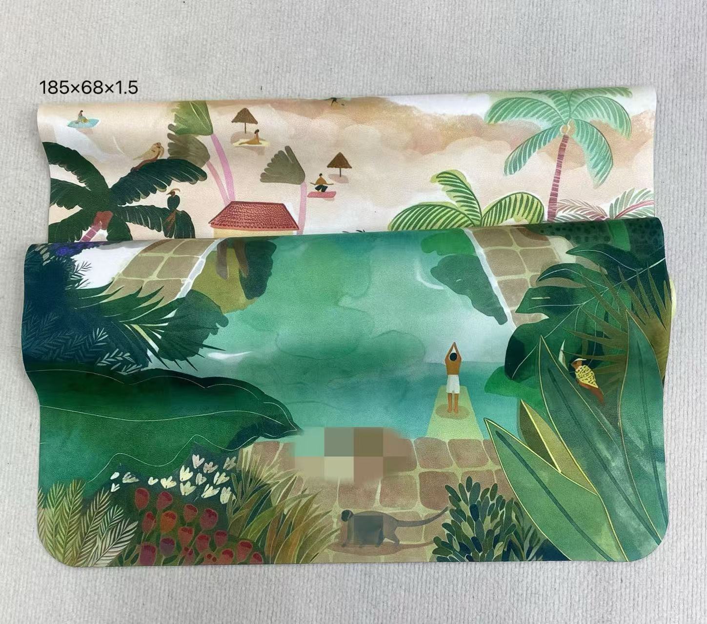 品牌S 秘境麂皮绒铺巾可水洗 轻薄柔软 可折叠