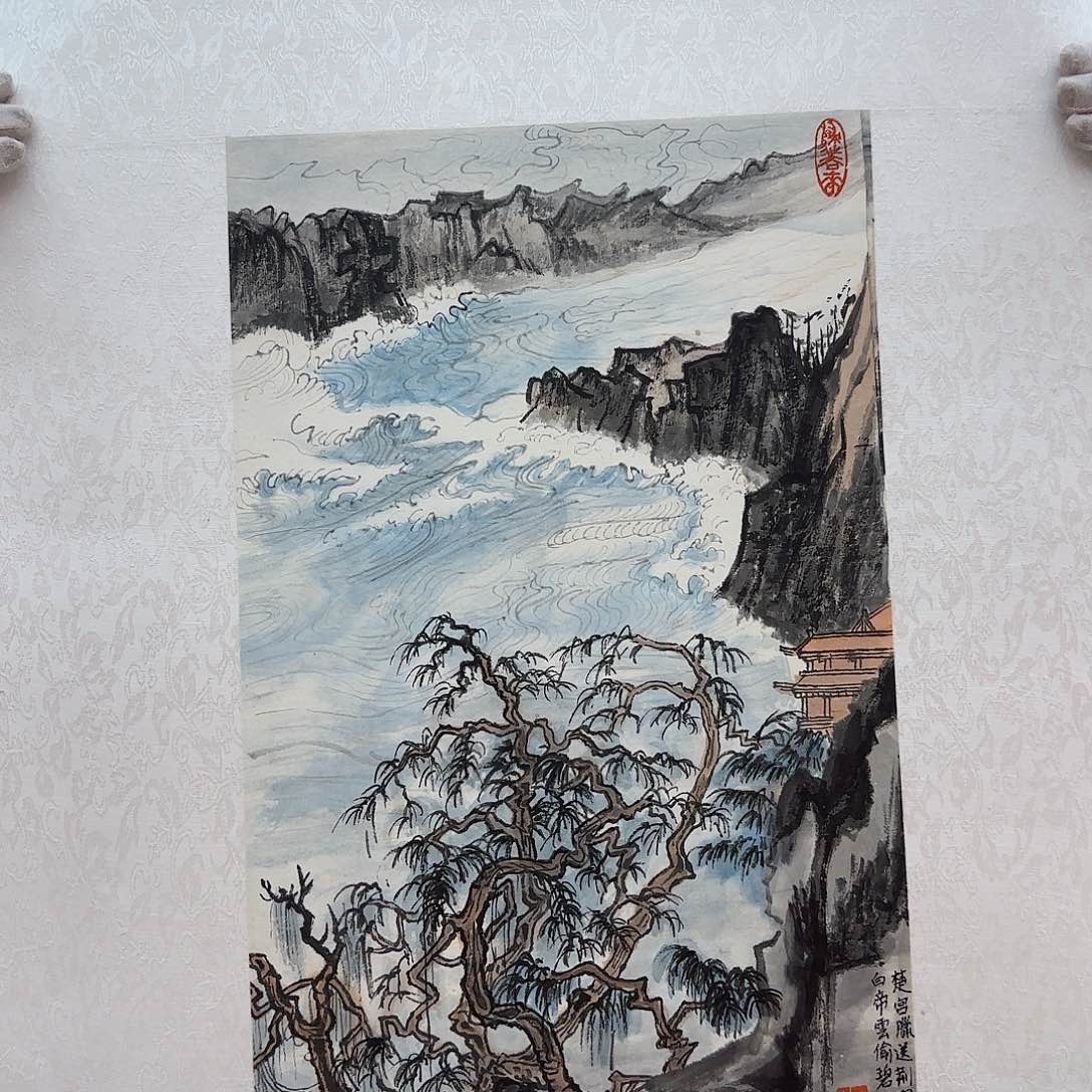 国画艺术家的作品