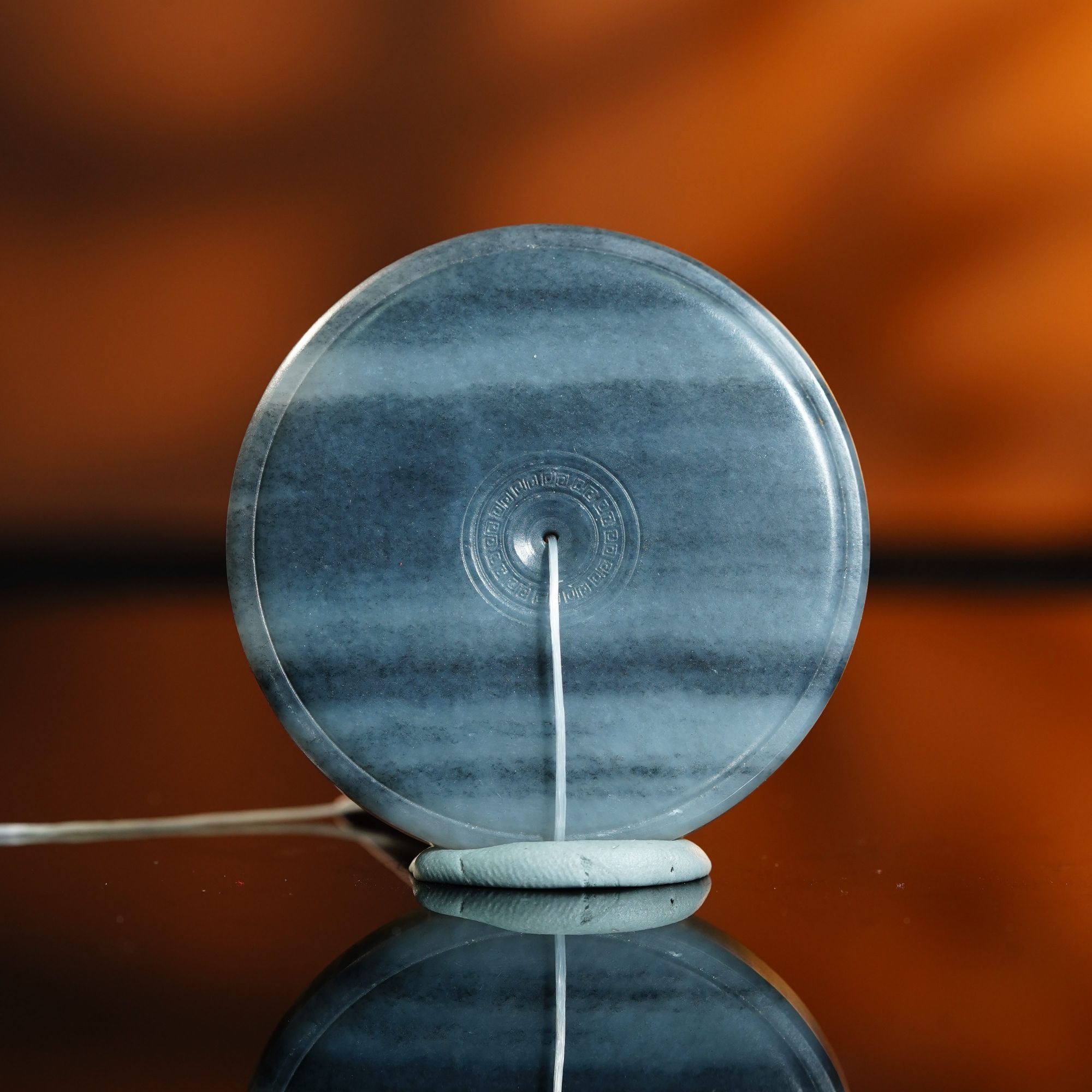 和田玉青花平安环挂件 78.85g L251027052 