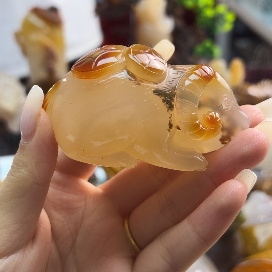 玛瑙/玉髓未镶嵌颈饰