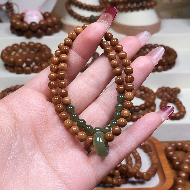 库克手串白***白卡0.6单圈库克库克