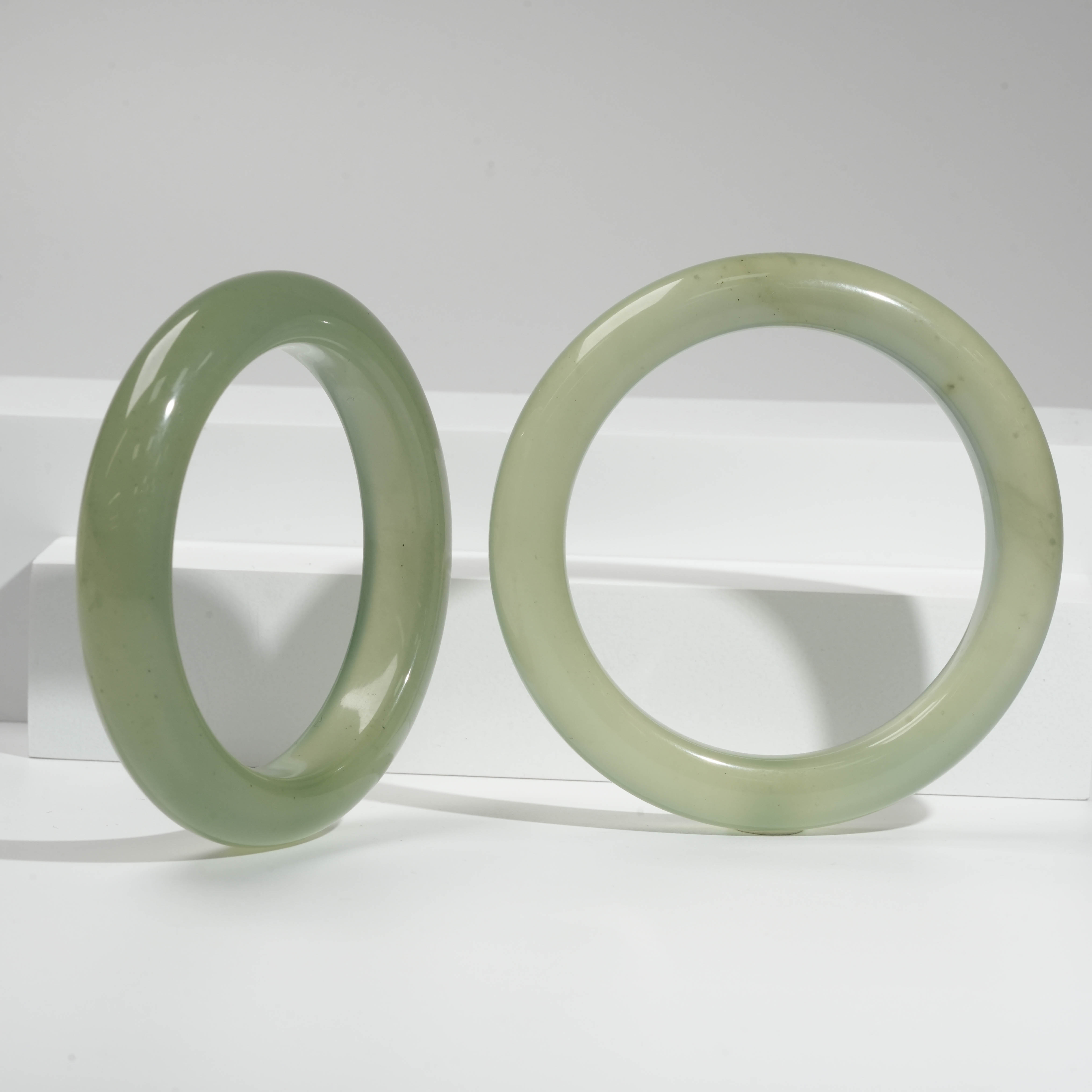 【星浩好物】岫玉手镯QT137H235【多样性发一件】圈口52-63