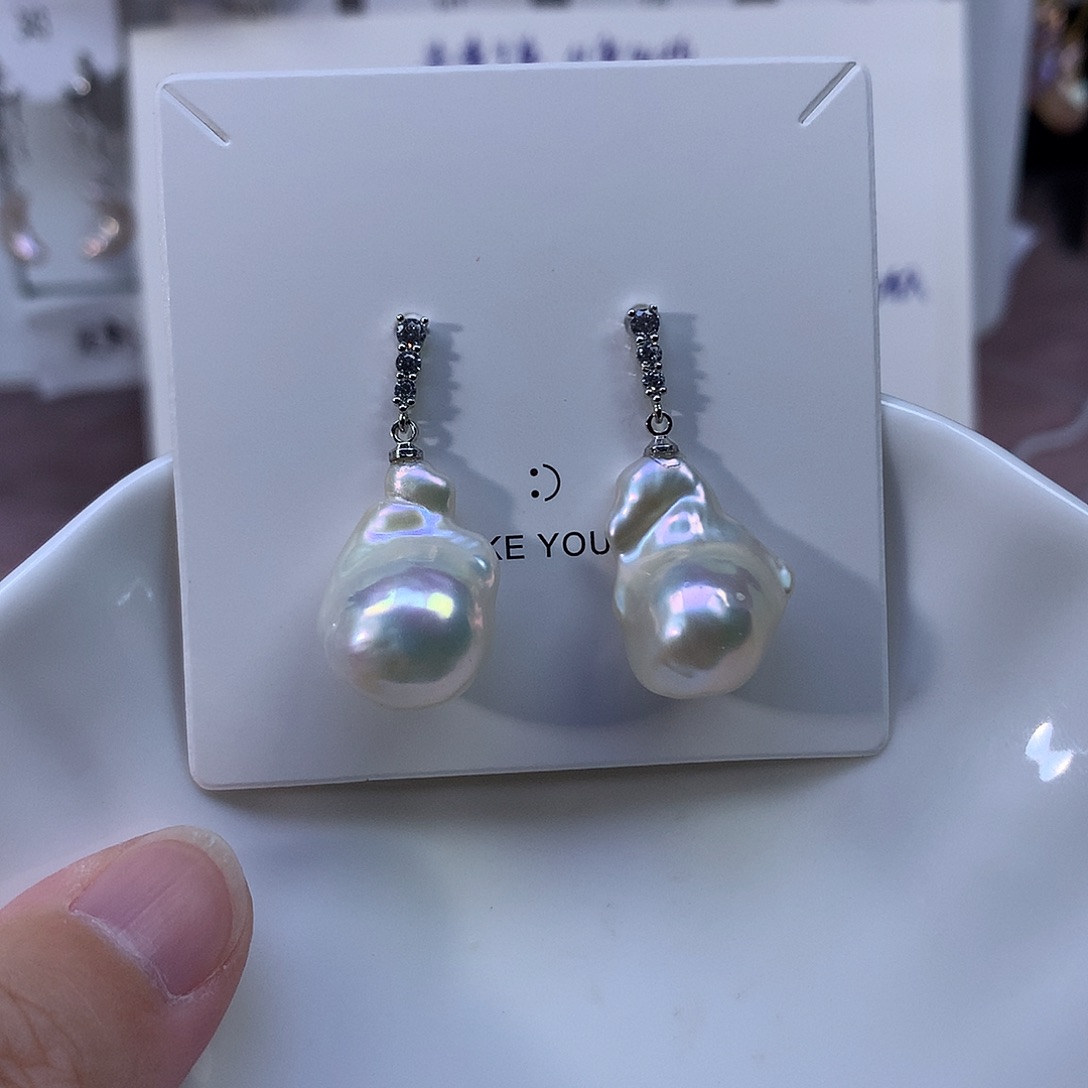 非金属合金特价耳饰4580