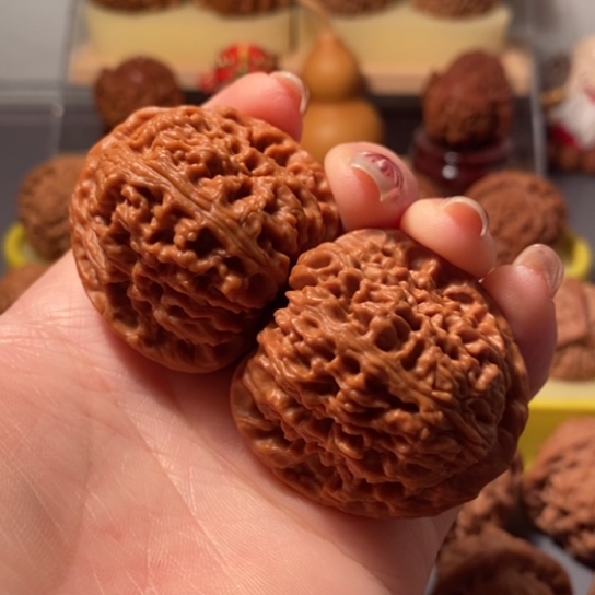 文玩核桃吊坠41三角南疆