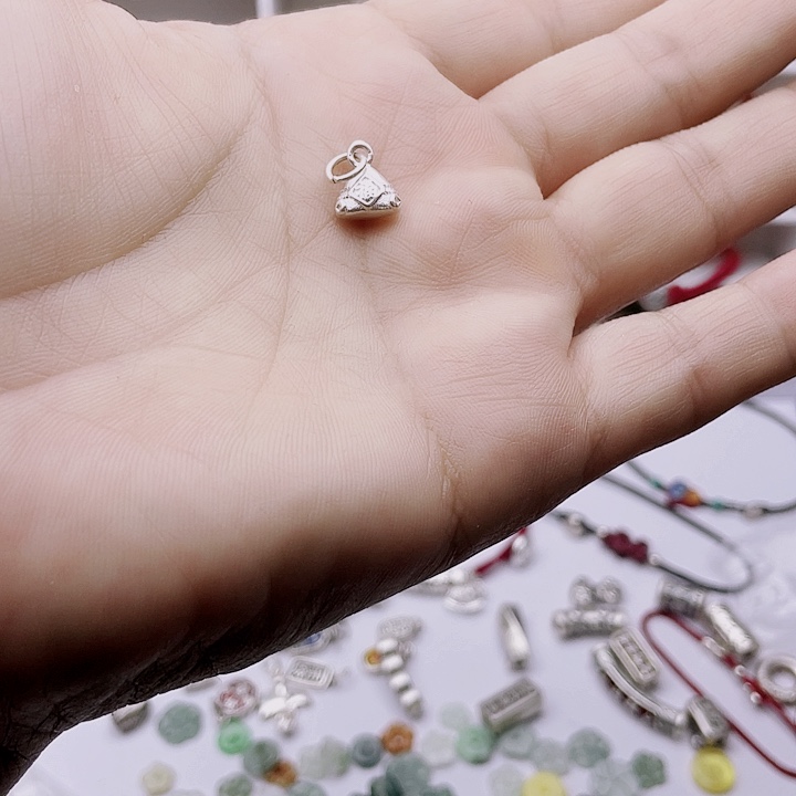 布艺925银本命红绳