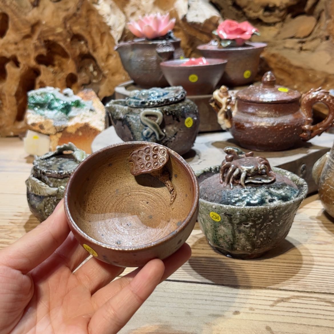 【闪购商品】柴烧手工茶具茶杯167