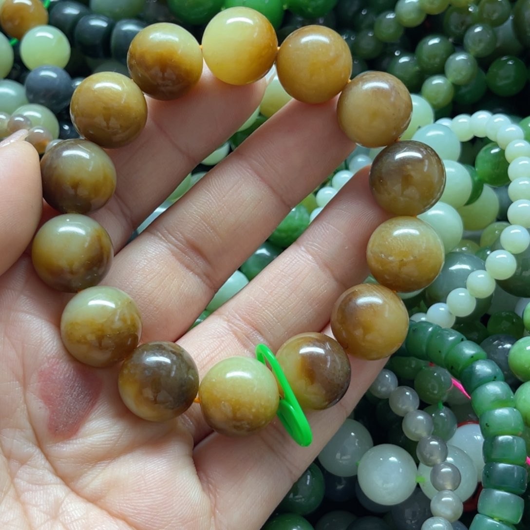 和田玉手链未镶嵌