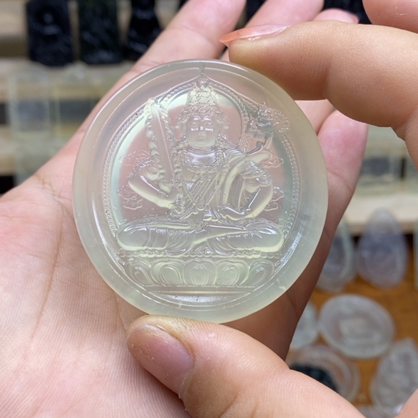 【闪购商品】蛇纹石玉颈饰未镶嵌