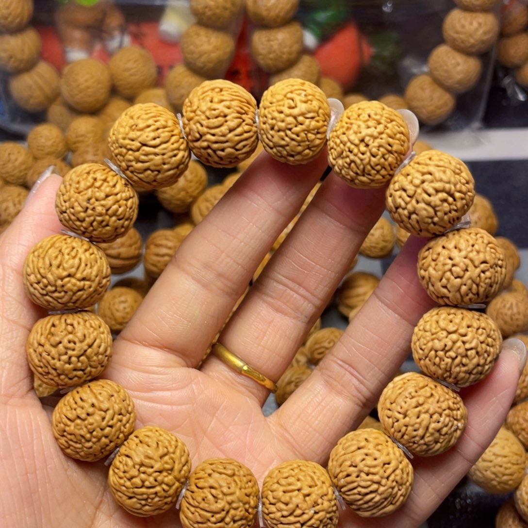 桃核手串17满天星手串