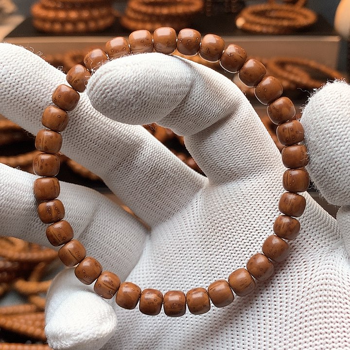 紫金鼠手串7×6老型单圈