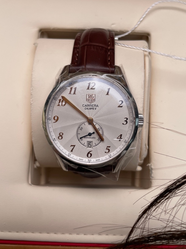 95新 TAG Heuer/泰格豪雅 精钢自动机械腕表单表表径39mm