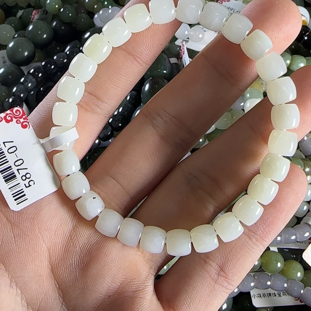 和田玉手链未镶嵌171