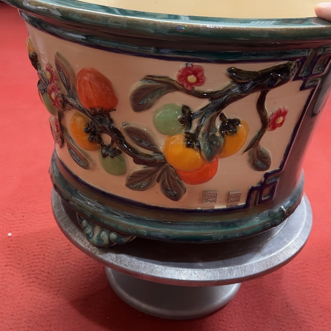 H***,琉璃手工艺品石湾盆