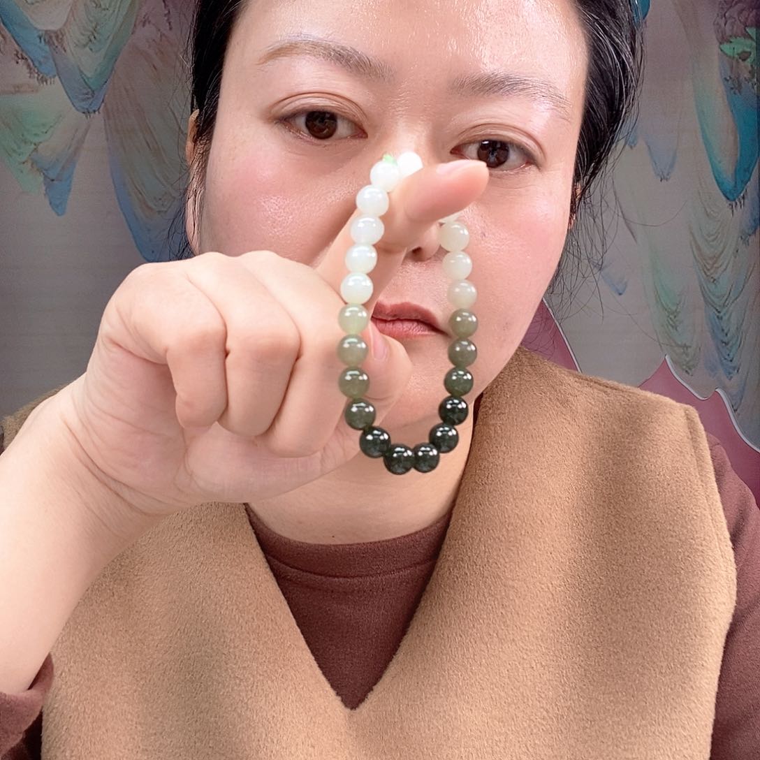 和田玉手链未镶嵌种**福