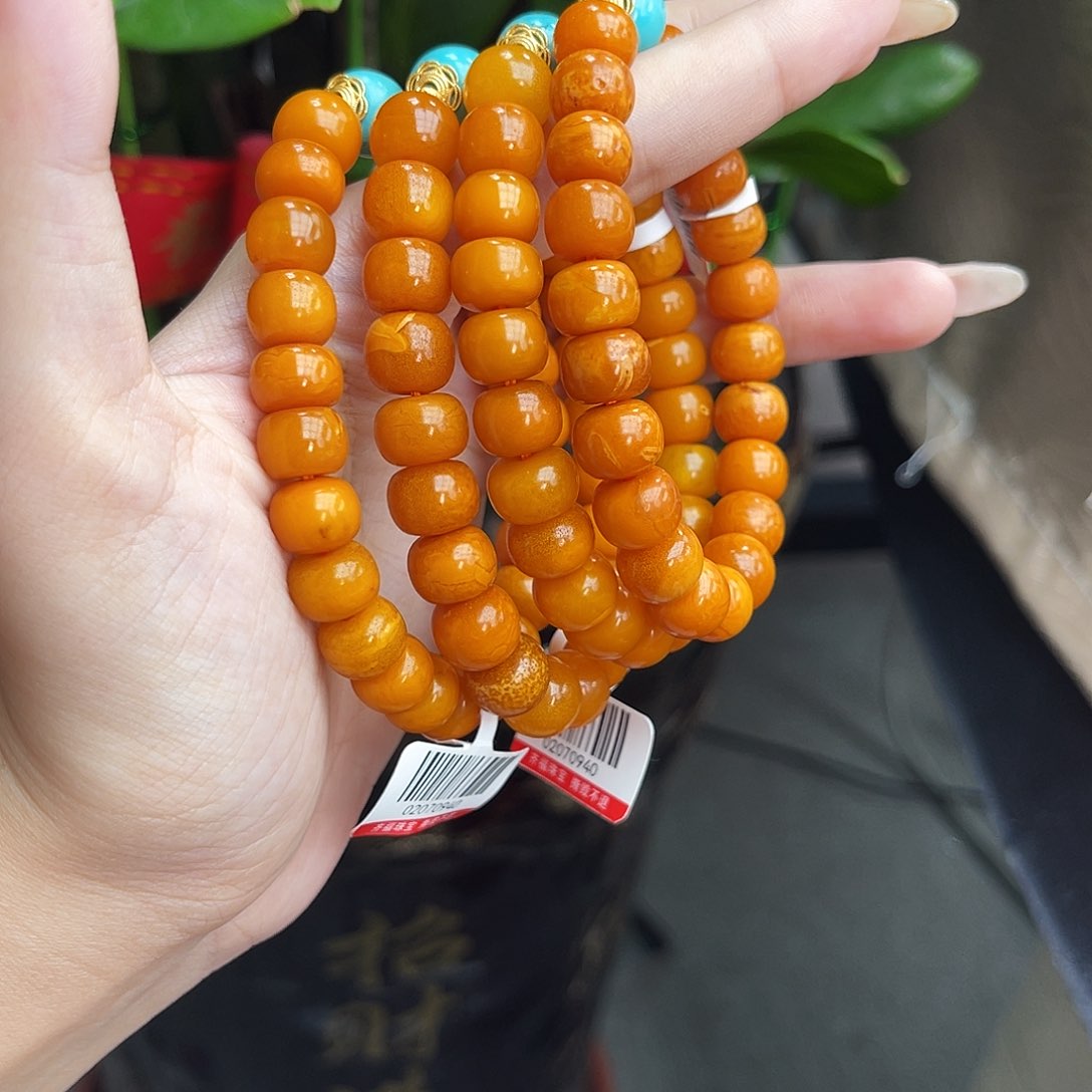 未镶嵌琥珀手链多样性发其一 10m