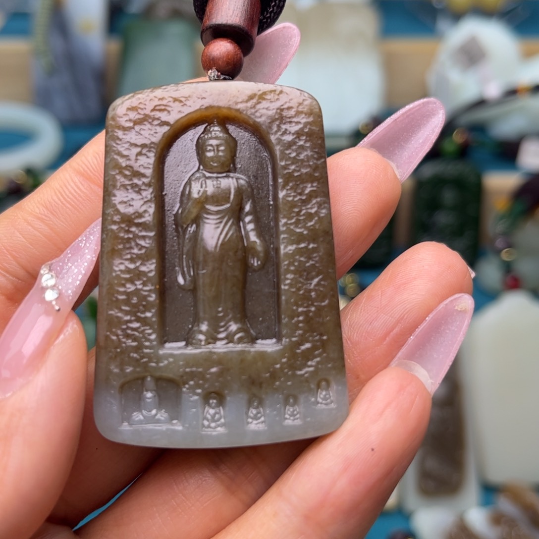 和田玉挂件未镶嵌